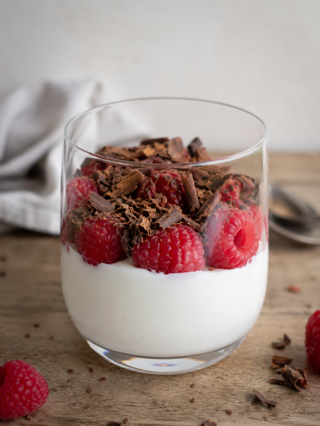 Stracciatella framboises